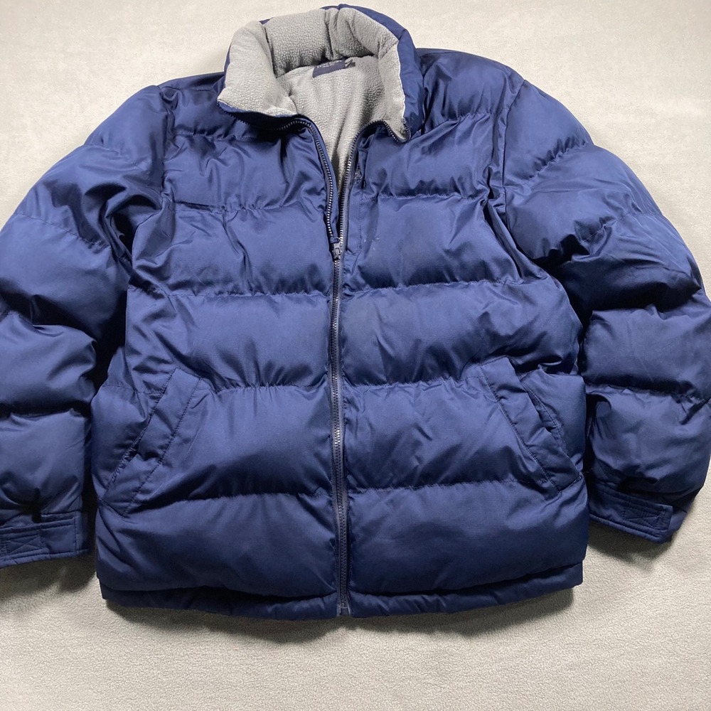 Faded Glory Jacket Mens Large Dark Navy FM00102Y Solid